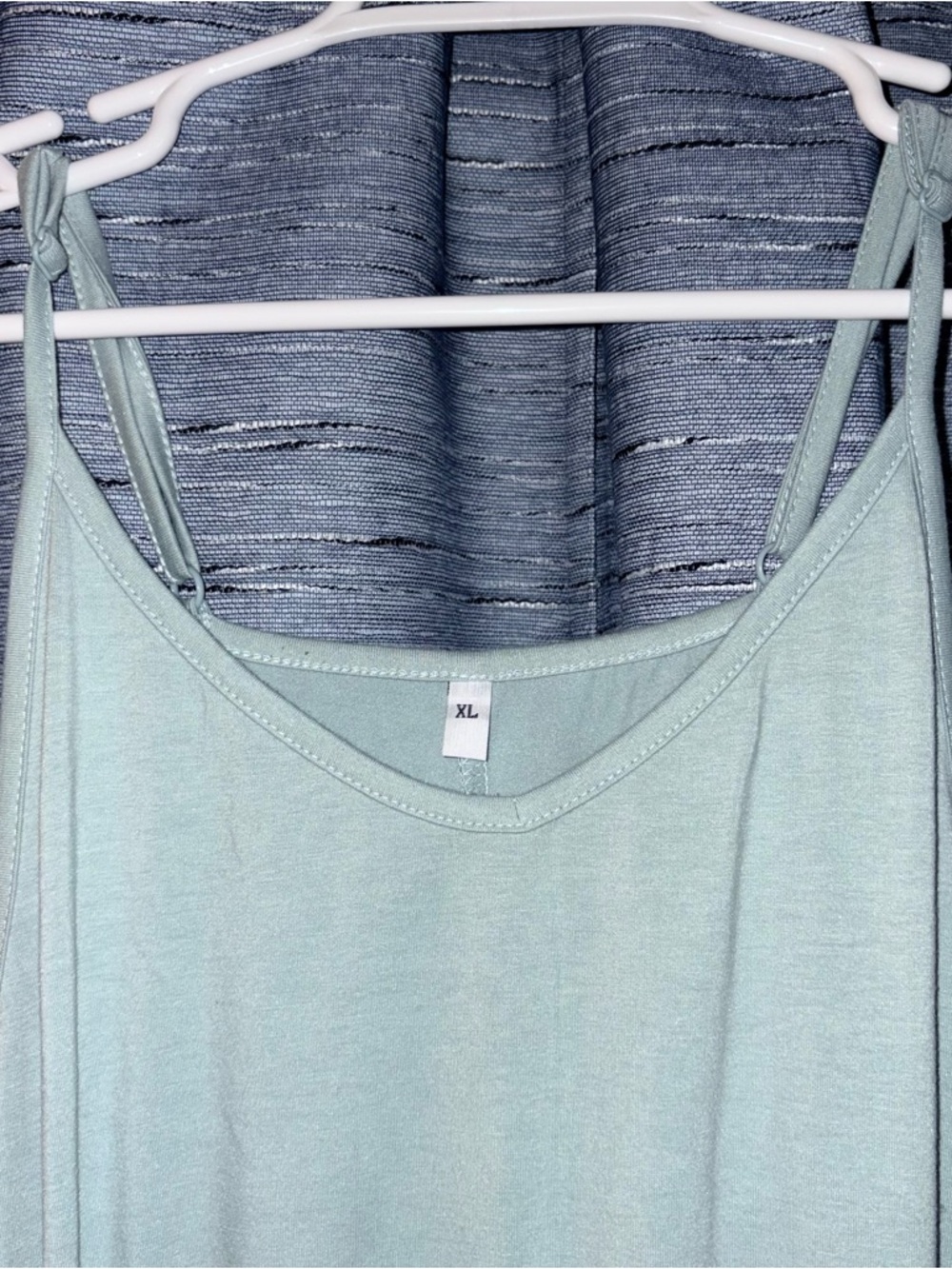 Light Mint Green 2 Pocket Jumpsuit - Romper - Picture 3 of 7